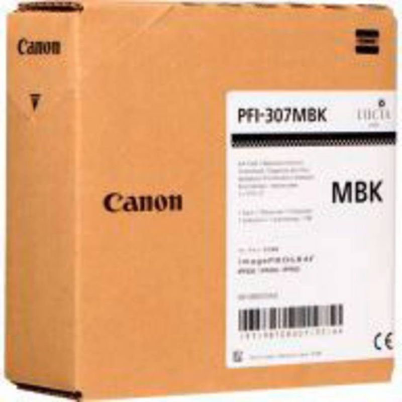 Foto van Canon cartridge pfi-307mbk origineel matzwart 9810b001 cartridge