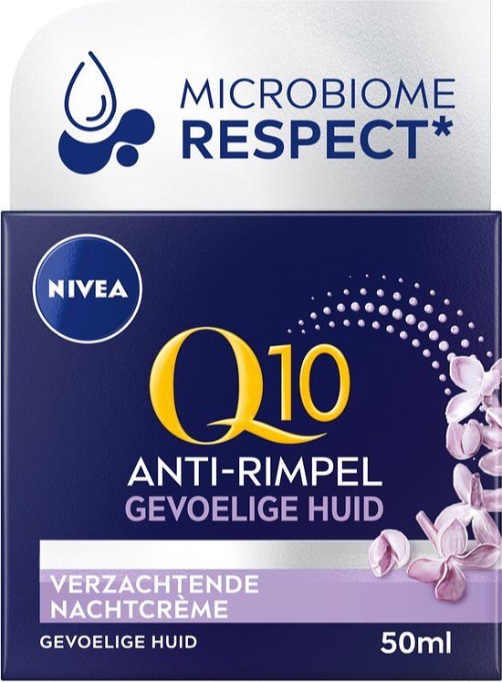 Foto van Nivea q10 power anti-rimpel + verzachtende nachtcrème