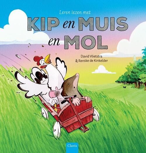 Foto van Leren lezen met kip en muis en mol - david vlietstra - hardcover (9789044835472)