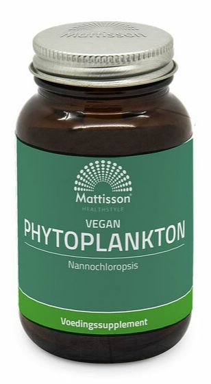 Foto van Mattisson healthstyle vegan phytoplankton capsules