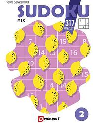 Foto van Denksport puzzelboek sudoku mix 2 - overig (8710835842547)