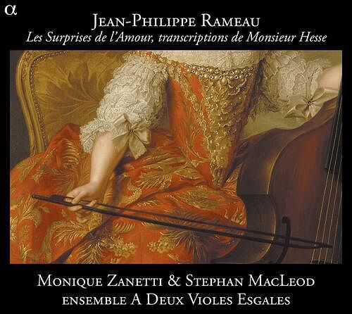 Foto van Rameau: les surprises de l'samour, transcriptions de monsieur hesse - cd (3760014191763)