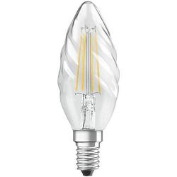 Foto van Osram led-lamp gedraaide vlam helder filament - 4 w = 40 w - e14 - warm wit