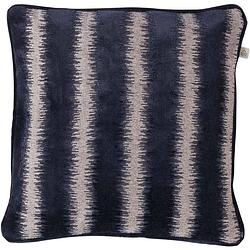 Foto van Dutch decor awesta - kussenhoes donkerblauw 45x45 cm - blauw