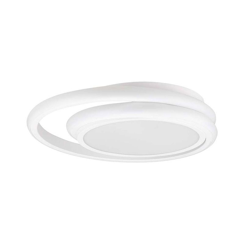 Foto van V-tac vt-7761-w designer plafondlamp - ip20 - wit lamphuis - 38 watt - 4050 lumen - 4000k