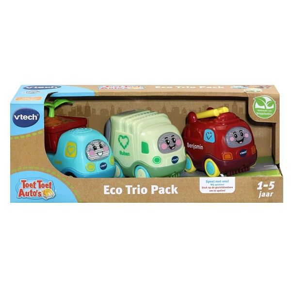 Foto van Vtech toet toet auto eco 3-pack