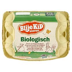 Foto van Blije kip eieren biologisch 6 stuks bij jumbo