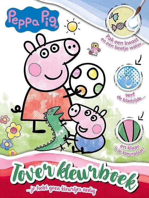 Foto van Toverkleurboek peppa pig - diversen - paperback (9789047871064)