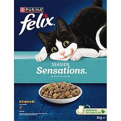 Foto van Felix seaside sensations met zalm en met groenten, droog kattenvoer 1 kg bij jumbo