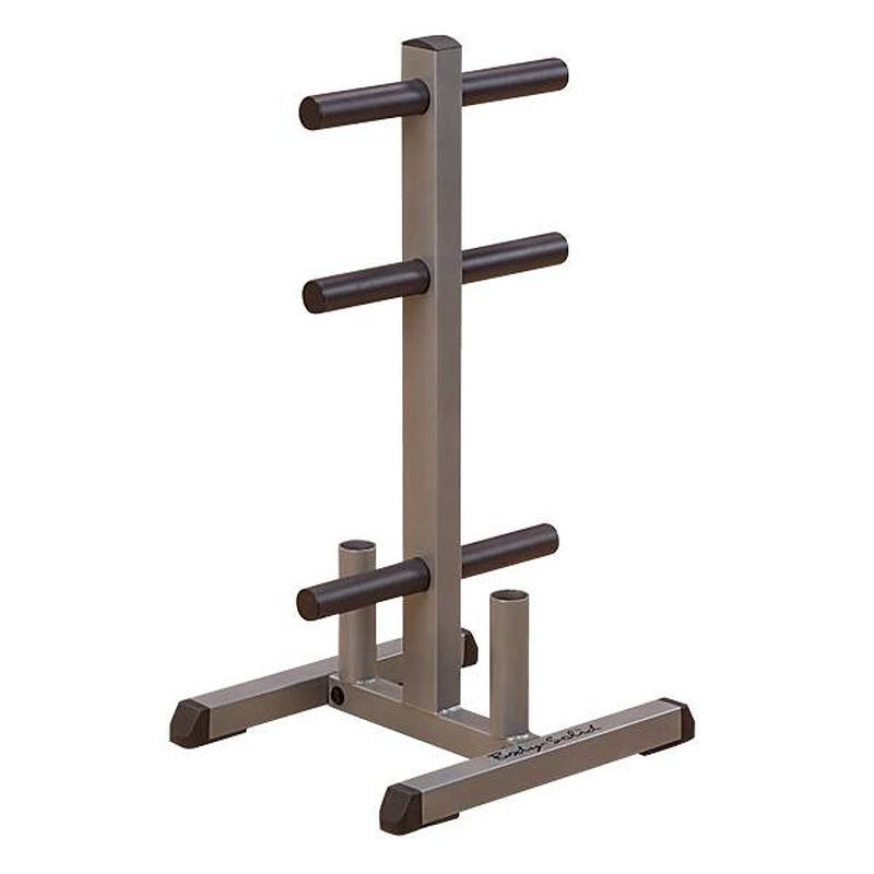 Foto van Body solid olympic plate tree & bar holder