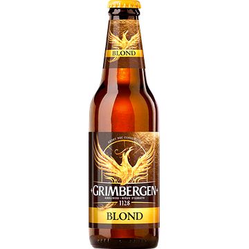 Foto van Grimbergen blond fles 30cl bij jumbo