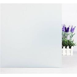 Foto van Wicotex raamfolie statisch-anti inkijk-90cm x 200cm melk wit