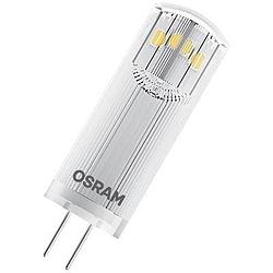 Foto van Osram 4058075758025 led-lamp energielabel f (a - g) g4 speciale vorm 1.8 w = 20 w warmwit (ø x h) 13 mm x 13 mm 5 stuk(s)