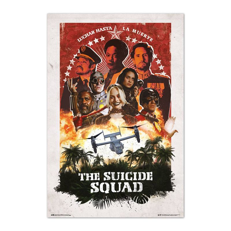 Foto van Grupo erik dc comics suicide squad characters poster 61x91,5cm