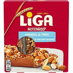 Foto van Liga notenreep amandel & pinda 3 x 35g bij jumbo