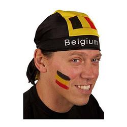 Foto van Supporters bandana vlag fans belgie - verkleedhoofddeksels