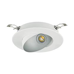 Foto van Eglo ronzano 1 inbouwlamp - led - 16.5 cm - wit;zilver