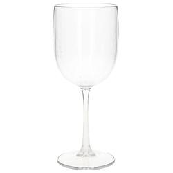 Foto van Onbreekbaar wijnglas transparant kunststof 48 cl/480 ml - wijnglazen