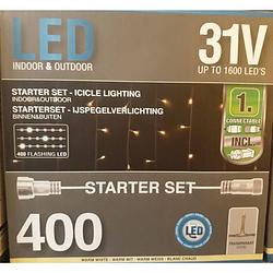 Foto van Koppelverlichting 31volt connect start (inclusief adapter) 400led ijspegel kerstverlichting