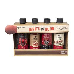 Foto van Hot sauce gift set - set van 4