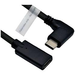 Foto van Roline usb-c-kabel usb 3.2 gen1 (usb 3.0 / usb 3.1 gen1) usb-c stekker, usb-c bus 2 m zwart 11045496