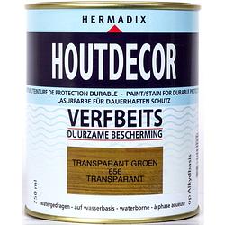 Foto van Hermadix - houtdecor 656 transparant groen 750 ml