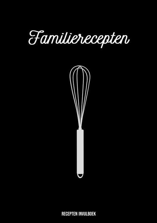 Foto van Recepten invulboek - familierecepten - boeken & meer - paperback (9789464800326)