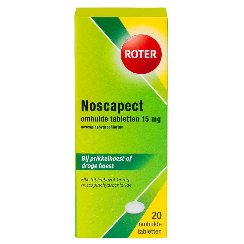 Foto van Roter noscapect 15mg tabletten 20st