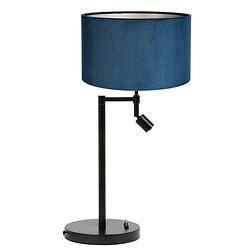 Foto van Light & living montana tafellamp blauw