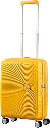 Foto van American tourister soundbox expandable spinner 55cm golden yellow