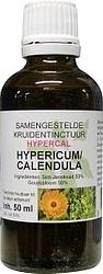 Foto van Natura sanat hypericum/calendula tinctuur 50ml