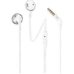 Foto van Jbl t205 in ear oordopjes kabel chroom headset