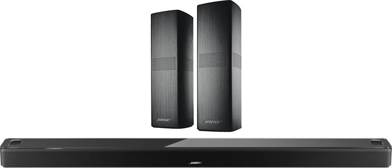 Foto van Bose smart ultra soundbar + surround speakers 700 zwart