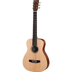 Foto van Martin guitars lx1-l little martin linkshandige akoestische reisgitaar