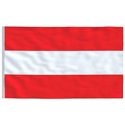 Foto van Vidaxl vlag oostenrijk 90x150 cm