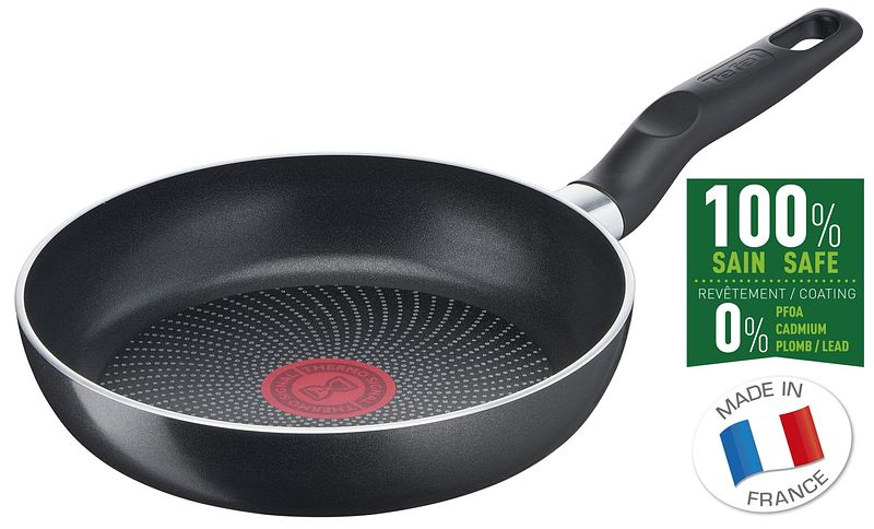 Foto van Tefal start easy c26702 pan zwart