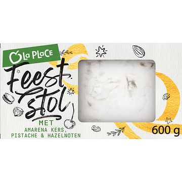 Foto van La place feeststol met amarena kers, pistache & hazelnoten 600 g bij jumbo