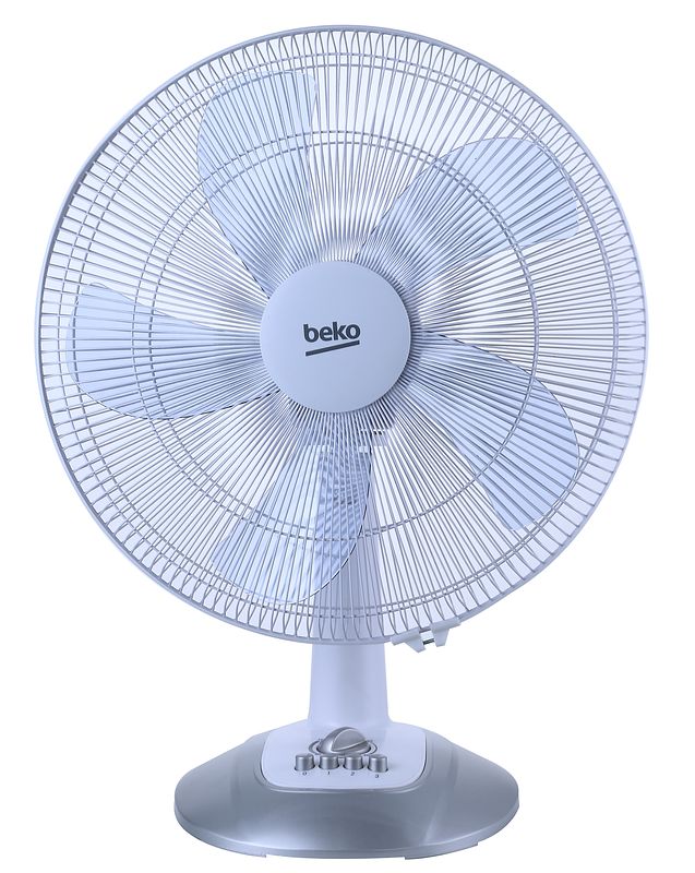 Foto van Beko eft6100w statiefventilator blauw