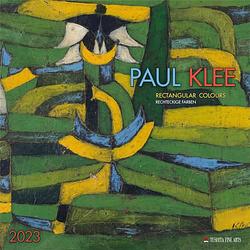 Foto van Paul klee - rectangular colours kalender 2023