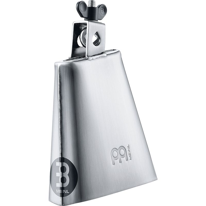 Foto van Meinl stb55 steel cowbell 5.5 inch