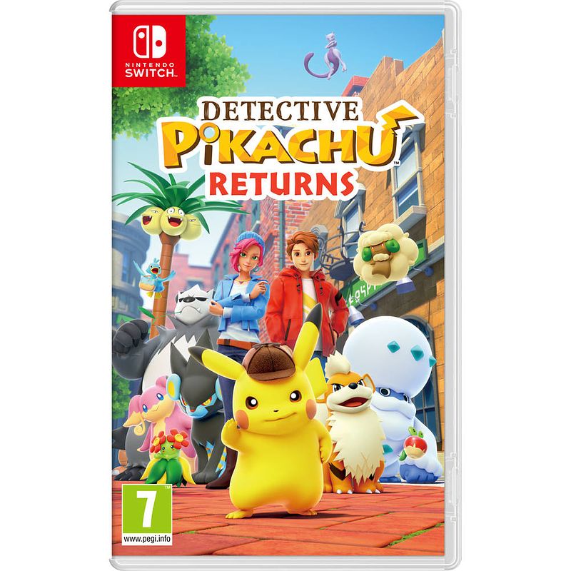 Foto van Nintendo switch detective pikachu returns