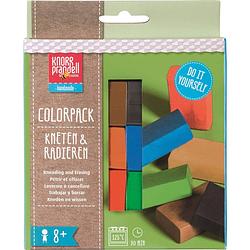 Foto van Brunnen boetseerklei-gum junior colorpack basic 6-delig