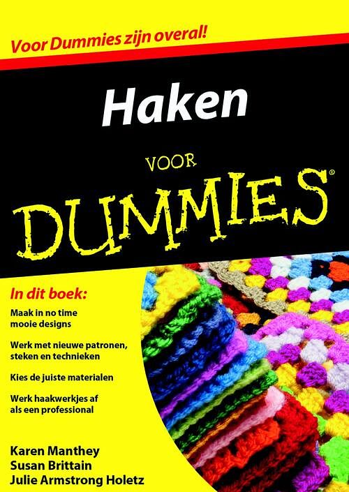 Foto van Haken voor dummies - julie armstrong holetz - ebook (9789045352558)