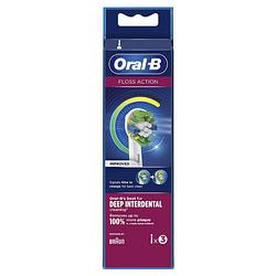 Foto van Oralb replacement brush heads (eb25) floss action 3ct 80338476