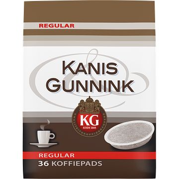 Foto van Kanis & gunnink regular koffiepads 36 stuks bij jumbo