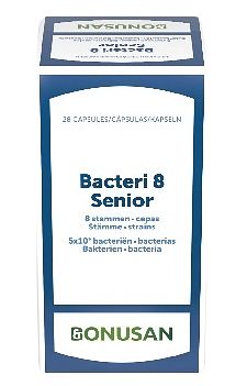 Foto van Bonusan bacteri 8 senior capsules