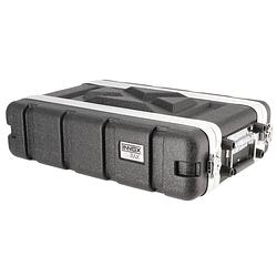 Foto van Innox gorax 2u8 double-door flightcase 2u, 20 cm diep