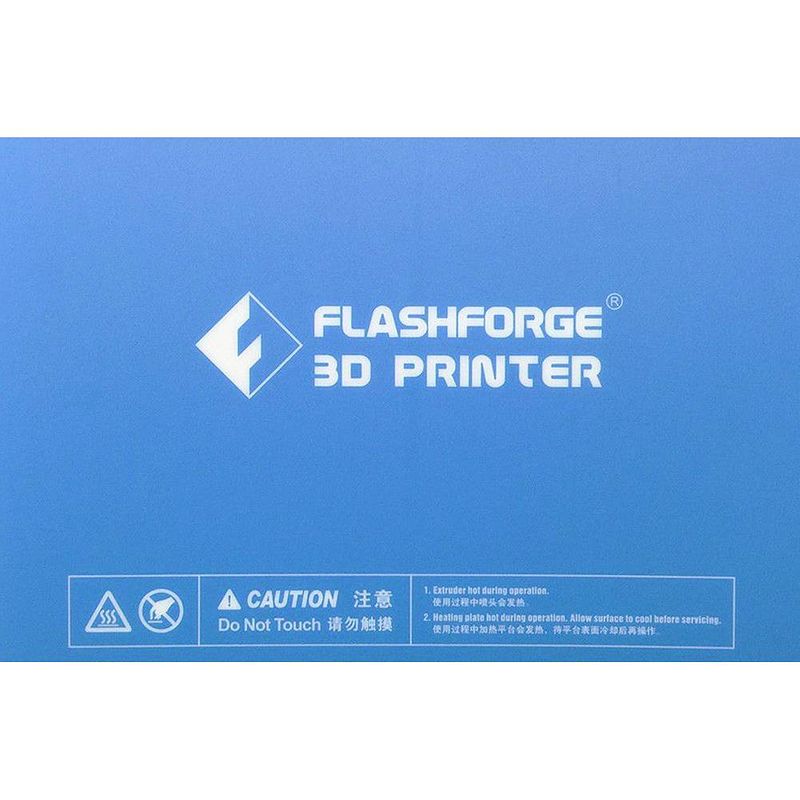 Foto van Flashforge printbedfolie geschikt voor: flashforge dreamer, flashforge creator (pro)