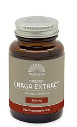 Foto van Mattisson biologisch chaga extract capsules