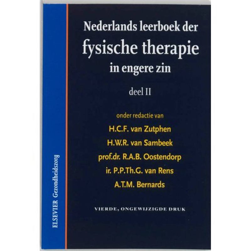 Foto van Nederlands leerboek der fysische therapie in